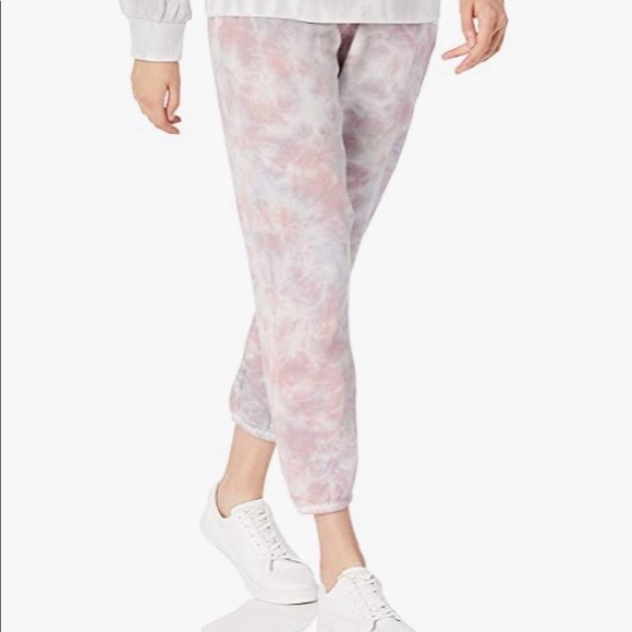 THE DROP Multi Tie Dye Fleece Drawstring Sweatpants Jogger’s. Size-M - Picture 3 of 10
